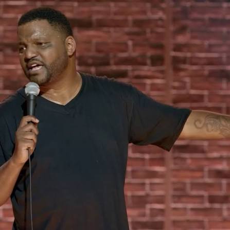 Aries Spears performing on tour